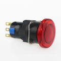 D16-A4r1 Mushroom Button 1no+1nc Auto-Reset Push Button